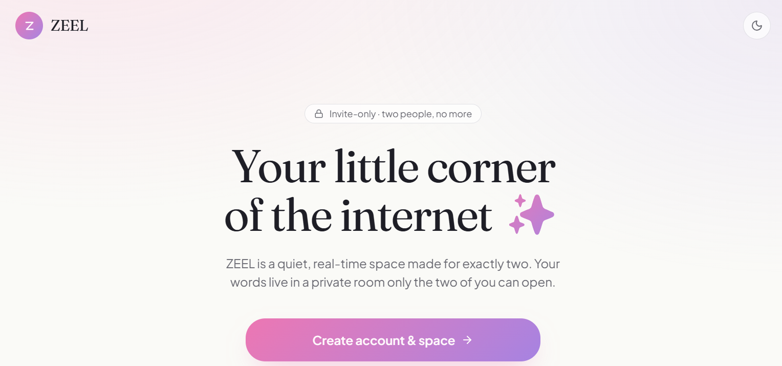 Anonymous chat platform interface